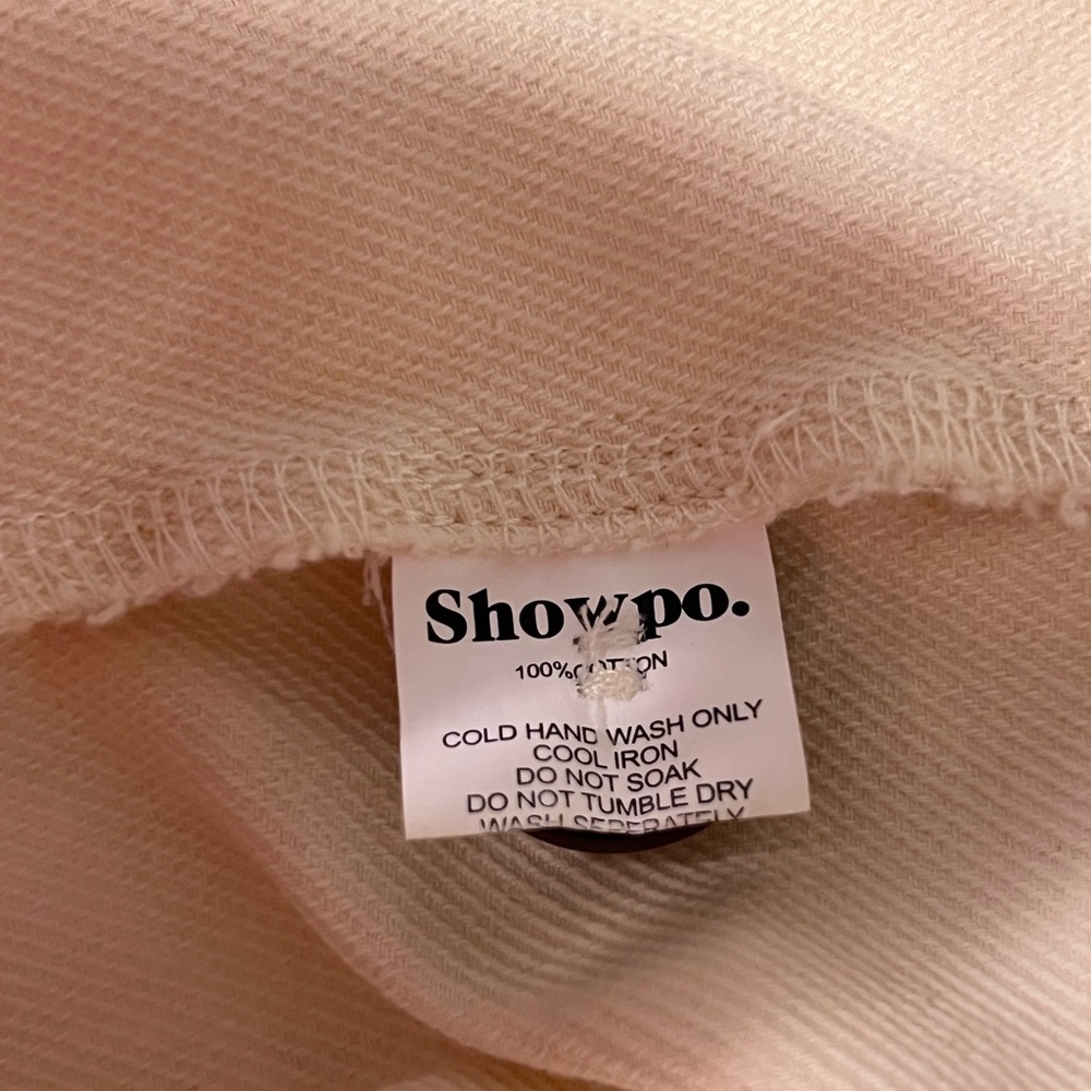Showpo cream utility style belted mini dress - Picture 12 of 12